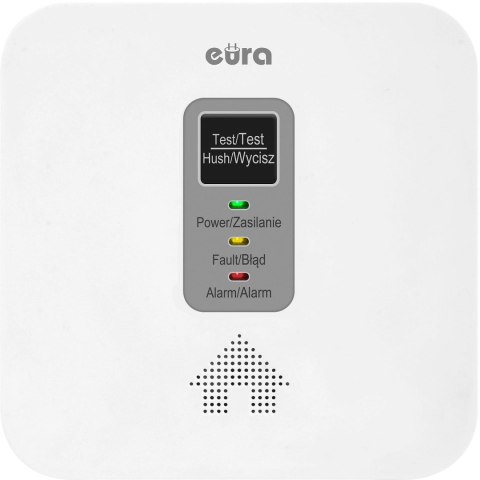 Czujnik czadu i gazu ziemnego 2w1 Eura CGD-50A2 EURA