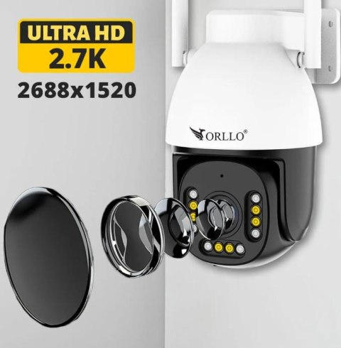 Kamera IP Orllo Z9 ULTRA z panelem solarnym SM6030 PRO