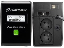 UPS ZASILACZ AWARYJNY PowerWalker VI 600 SW FR