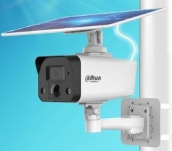 Kamera IP Dahua IPC-HFW2441DG-4G-SP-B-0360B z panelem soalarnym i akumulatorem