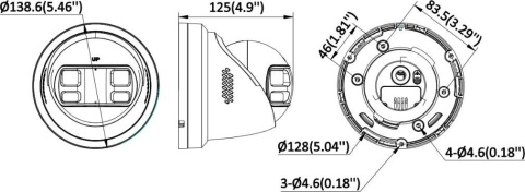Kamera IP Hikvision DS-2CD2383G2P-LISU/SL(180°) HIKVISION