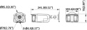 Kamera IP Hikvision DS-2CD2T43G2P-LISU/SL(180°) HIKVISION