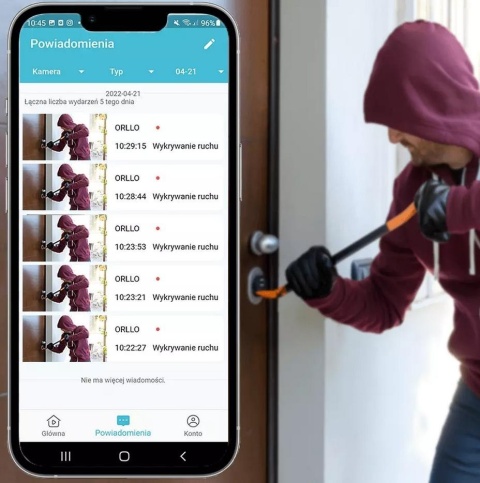 Kamera IP ORLLO Z10 WiFi POE z panelem fotowoltaicznym SM6030 PRO ORLLO