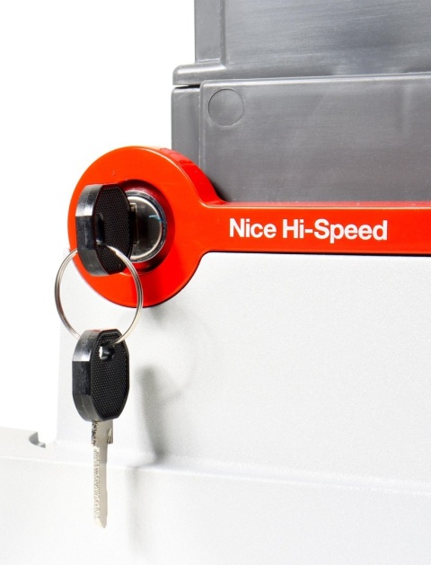 Napęd bramy przesuwnej NICE ROBUS 600 HI-SPEED MyGO zestaw do 600kg (RBS600HSBDKCER30)