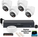 Zestaw monitoringu IP Dahua 4 Kamery zewnętrzne IP 6mpx (Z51752T4)
