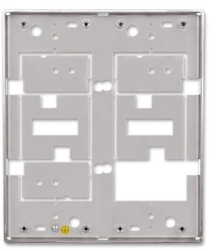 ACO CDN-P-S2 NT Ramka CDN, natynkowa, mała, podwójna, do CDNP5/6, CDNC/B, CDNA, stal kwa