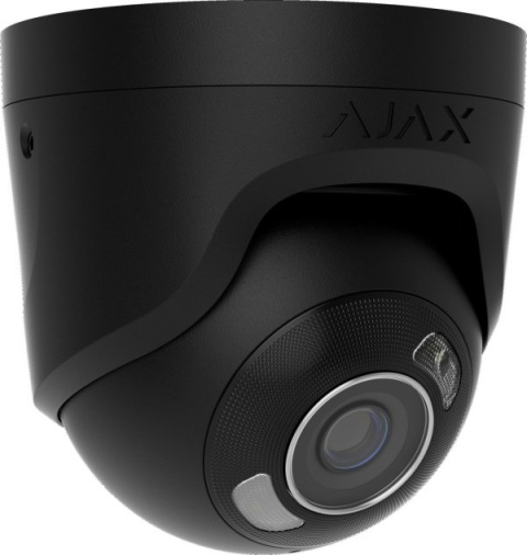 Ajax Kamera HL - kopułka (metalowa) TurretCam (5 Mp/2.8 mm) (8EU) - czarny AJAX SYSTEMS