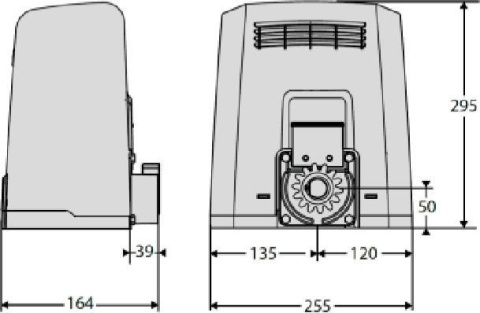 Napęd bram przesuwnych BFT DEIMOS BT B600 KIT EE zestaw do 600kg