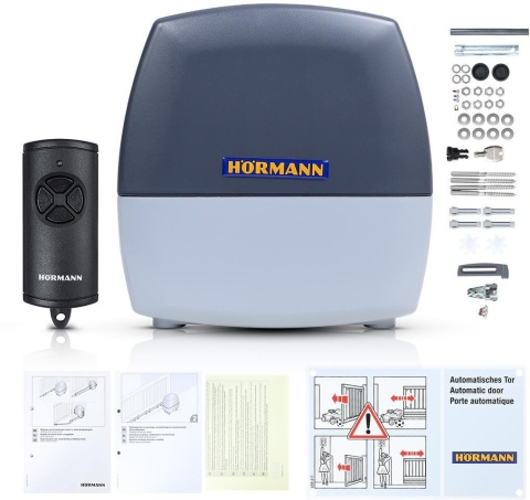 Napęd bramy przesuwnej Hormann Lineamatic 868MHz BiSecur zestaw do 300kg  (4554297)