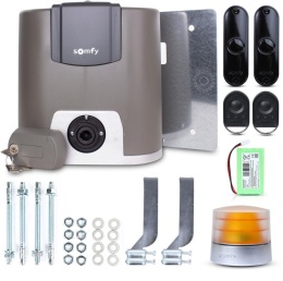 Napęd bramy przesuwnej Somfy Elixo 3S+IO Comfort Pack zestaw do 600kg  (1246488)