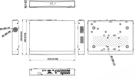 Rejestrator IP Hikvision DS-7608NXI-K1/8P/VPro HIKVISION