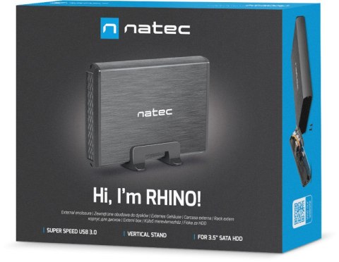 Natec Rhino 3,5" Aluminium