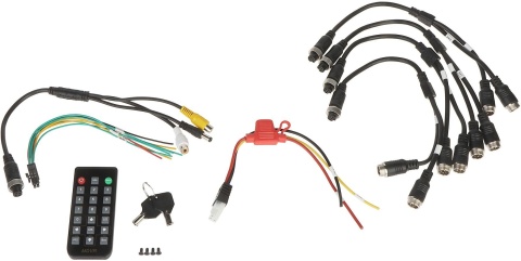 REJESTRATOR MOBILNY AHD ATE-D0801-T2 8 KANAŁOWY AUTONE AUTONE