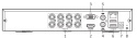 Rejestrator 5w1 Hilook 8 kanałowy 5MP DVR-8CH-5MP z dyskiem 2TB HILOOK