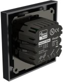 Termostat Heatit Z-TRM6 Black Matt Z-Wave Thermostat 3600W 16A 868,4 Mhz