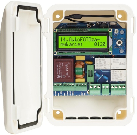 Centrala sterująca napędu bramy przesuwnej PROXIMA SB DISPLAY_P HCS 433.92MHz