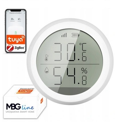 Czujnik temeratury i wilgotności MBG line ZigBee HS01