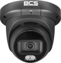 Kamera IP 6Mpx BCS LINE BCS-L-EIP26FCR3L3-Ai1-G kopułkowa kolor grafitowy seria BCS Line 