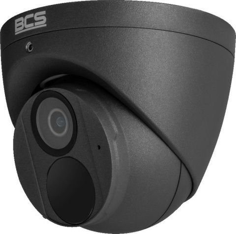 Kamera IP 4Mpx BCS-P-EIP24FSR3-Ai2-G kopułkowa kolor grafitowy seria BCS Point