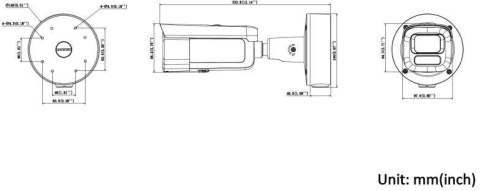 Kamera IP Hikvision DS-2CD2647G3-LIZSY(2.8-12mm)(BLACK) Opakowanie zbiorcze 4szt.