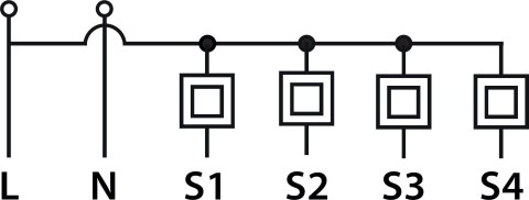 Moduł OXT mini sterownik scen 12 akcji 230V ZigBee TUYA T254