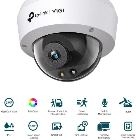 KAMERA TP-LINK VIGI C230(2.8mm) 4MP Dome TP-LINK