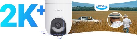 Kamera IP Ezviz HB8 Lite 4G Kit Wi-Fi 4MP z Panelem Solarnym 5W