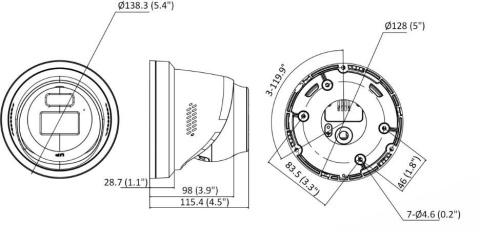 Stałopozycyjna kopułowa kamera IP Hikvision 16MP DS-2CD23166G3-IS2UY/SL(2.8mm)(eF)
