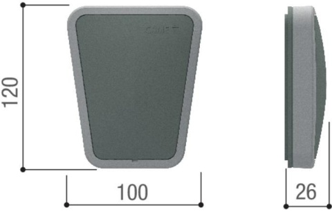 Lampa CAME KLT1FDSW LED RGW 24V (806LA-0060) CAME