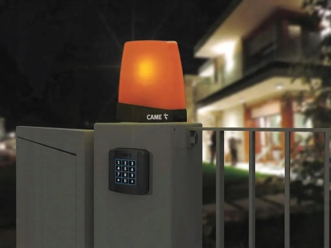Lampa CAME KRX1FXSO pomarańczowa LED 24/230V (806LA-0010) CAME
