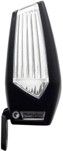 Lampa ostrzegawcza Motorline MP105 biała LED 12-230V z uchwytem (001PLM10918011)
