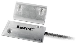 Magnetyczna czujka bramowa Satel B-4S, kontaktron (metalowa obudowa)