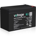 Akumulator AGM Voltage Long Life 12V 7Ah VEL12-7.0 (Żywotność 15 lat)