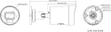 Kamera tubowa IP Hikvision DS-2CD2046G3-IZ2UY/SL zmiennoogniskowa motozoom 2.8/4mm 4Mpx czarna