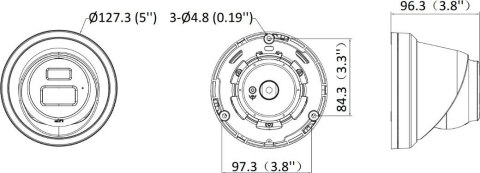 Kamera IP Hikvision DS-2CD2343G2-LI2U/SL 2.8mm BLACK PL