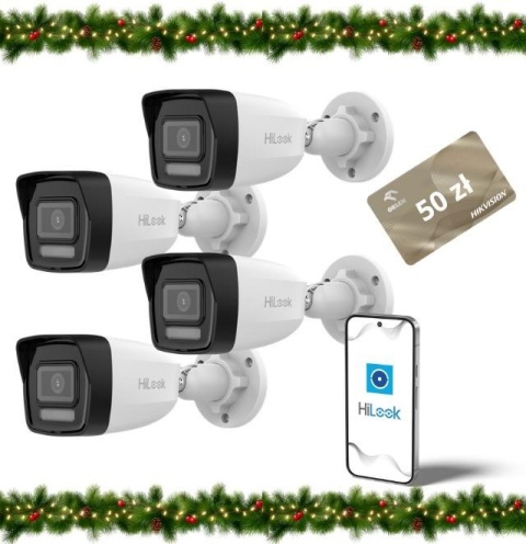 Kamera IP Hilook by Hikvision tuba 8MP IPCAM-B8-30DL/A Opakowanie zbiorcze 4szt. HILOOK