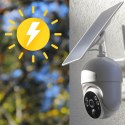 Kamera IP bezprzewodowa 4G LTE obrotowa z panelem solarnym Orllo TZ1 PRO