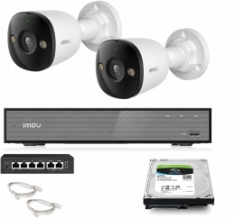 Zestaw monitoringu Imou 2x kamera PS3E-8Q0 8MP POE IMOU