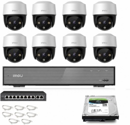 Zestaw monitoringu Imou 8x kamera Cruiser 4MP POE IMOU