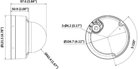 Kamera IP Hikvision DS-2CD1763G2-LIZU(2.8-12mm)