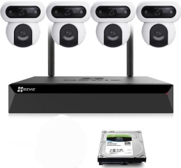 Zestaw do monitoringu Wi-Fi EZVIZ 4x H90 4MP+4MP EZVIZ
