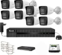 Zestaw monitoringu Hilook 8x IPC-B140HA-LU z dyskiem 2TB