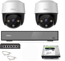 Zestaw monitoringu Imou 2x kamera IP Cruiser 4MP POE IMOU