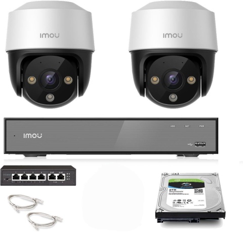 Zestaw monitoringu Imou 2x kamera IP Cruiser 4MP POE IMOU