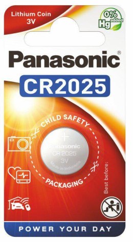Bateria CR2025 PANASONIC (1 szt.) PANASONIC