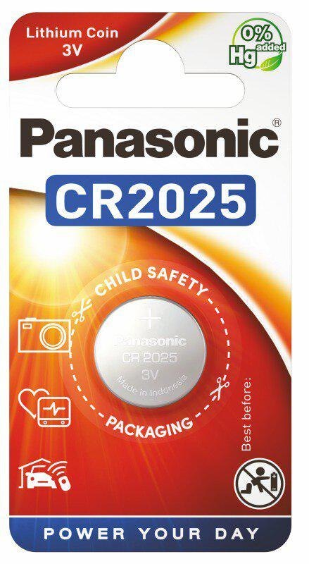 Bateria CR2025 PANASONIC (1 szt.) PANASONIC