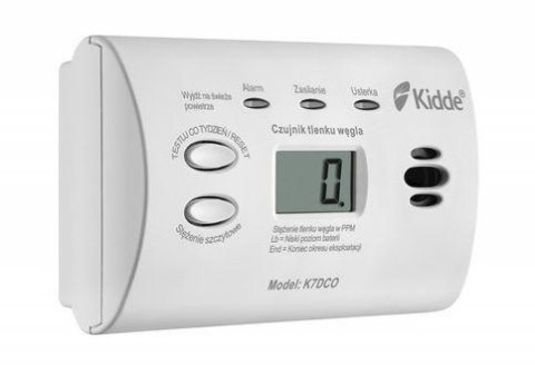 Czujnik czadu z wyświetlaczem Kidde K7DCO KIDDE
