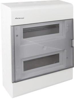 Rozdzielnica modułowa 2x12 natynkowa (N+PE) IP40 SRn-24 Elektro Plast Opatówek ELEKTRO-PLAST OPATÓWEK