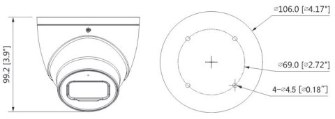 KAMERA HDCVI DAHUA HAC-HDW2802T-A-0280B-S2-DIP
