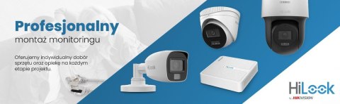 Kamera IP Hilook IPC-T241H-C Black kopułka 4MP IR20m